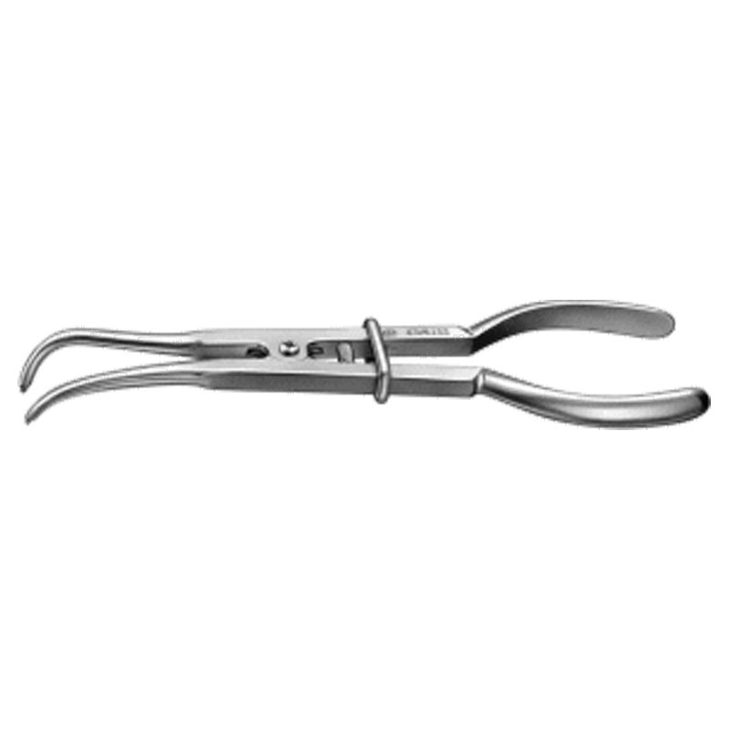 Dentech rubber dam clamp forceps, 165 × 70 mm
