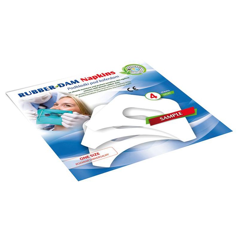 CERKAMED RUBBER-DAM Napkins, 36 pieces