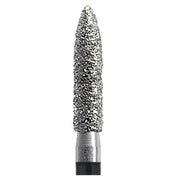 Edenta SG862 super-coarse flame diamond bur, Ø1.8 mm