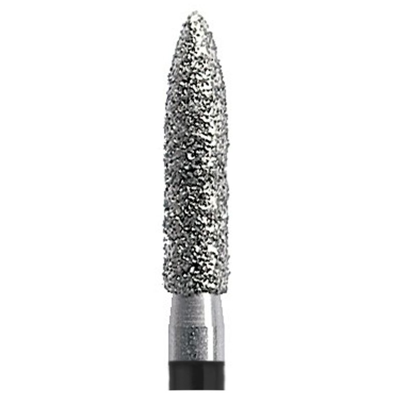 Edenta SG862 super-coarse flame diamond bur, Ø1.8 mm