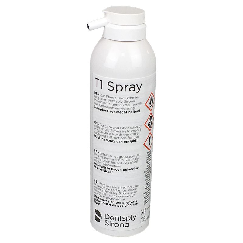 Dentsply Sirona T1 Spray handpiece lubricant, 250 ml