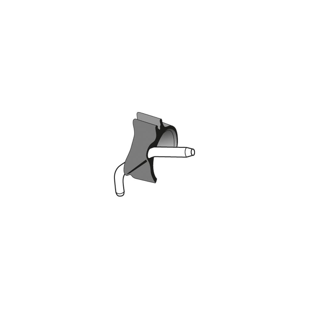 W&H black grooved spray clips for WI-75 E/KM, 3 pcs
