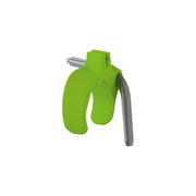 W&H green spray clip with groove, left, 3 pieces