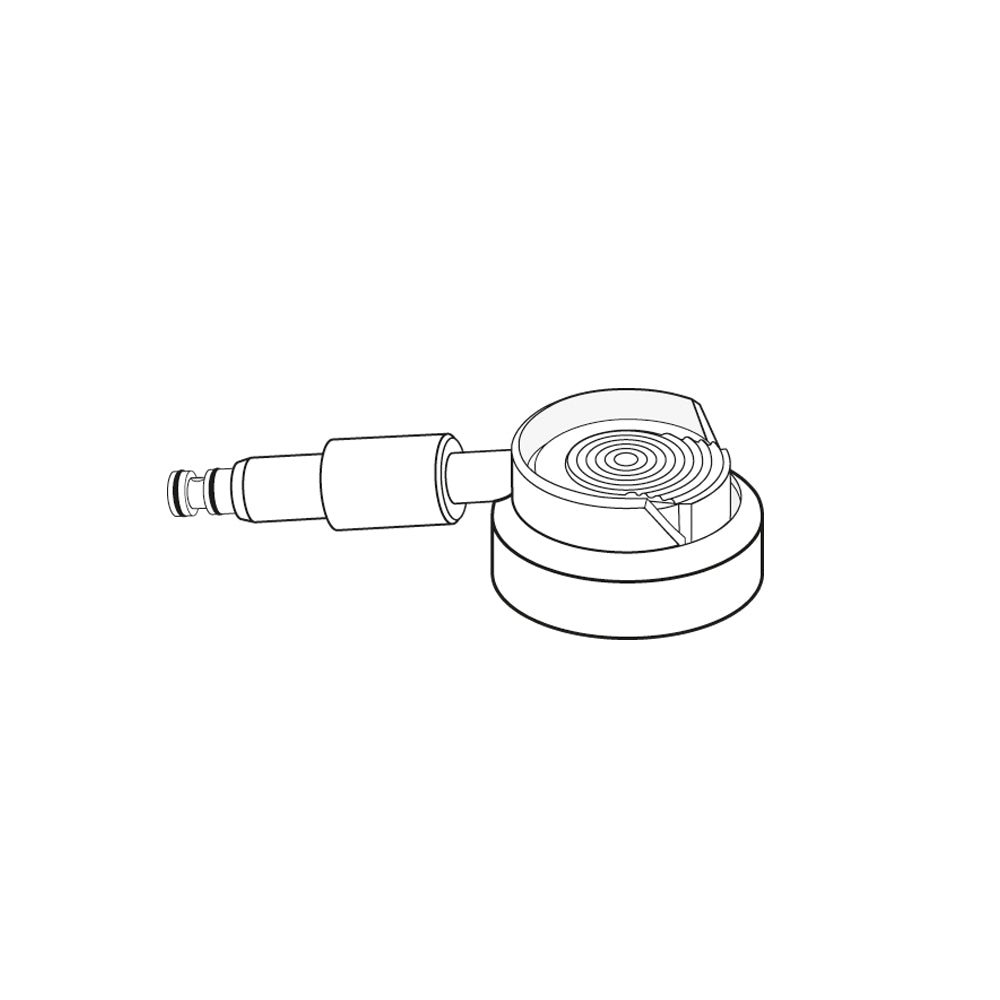 W&H spray-bottle nozzle for Multiflex connections