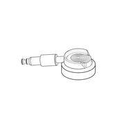 W&H spray-bottle nozzle for Multiflex connections