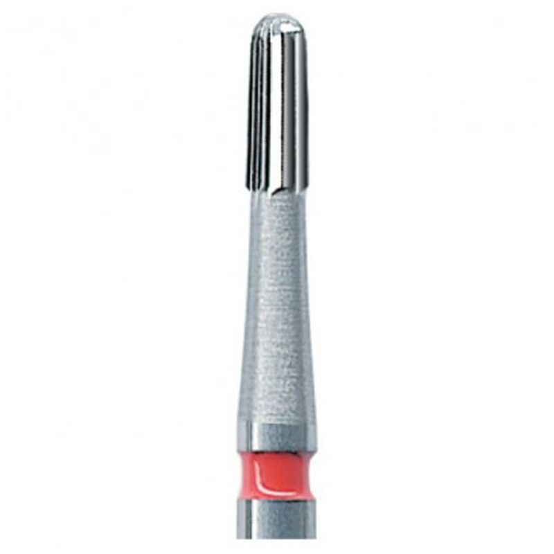 Edenta TC247 round-end tapered carbide finishing bur 009