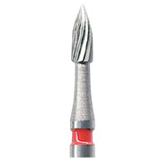 Edenta TC46 flame carbide finishing bur Ø1.2 mm