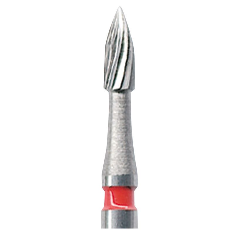 Edenta TC46 flame carbide finishing bur Ø1.2 mm