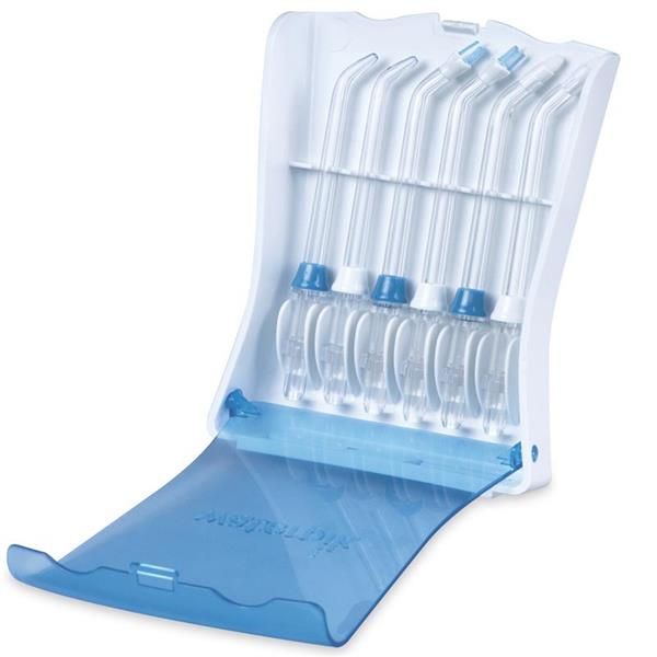 Waterpik TS-100E storage case with 6 tips