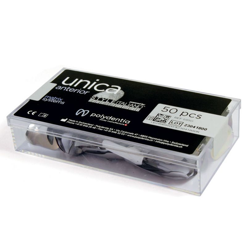Polydentia Unica Anterior matrices, 50 pcs