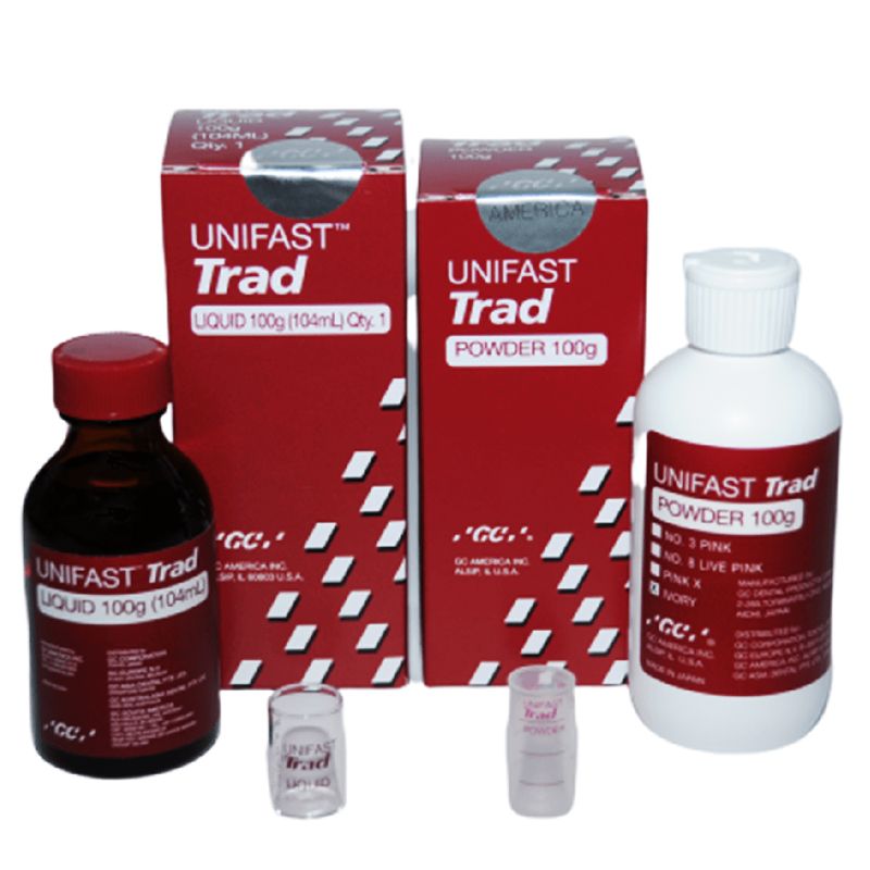 GC UNIFAST Trad acrylic resin set, 100 g + 104 ml