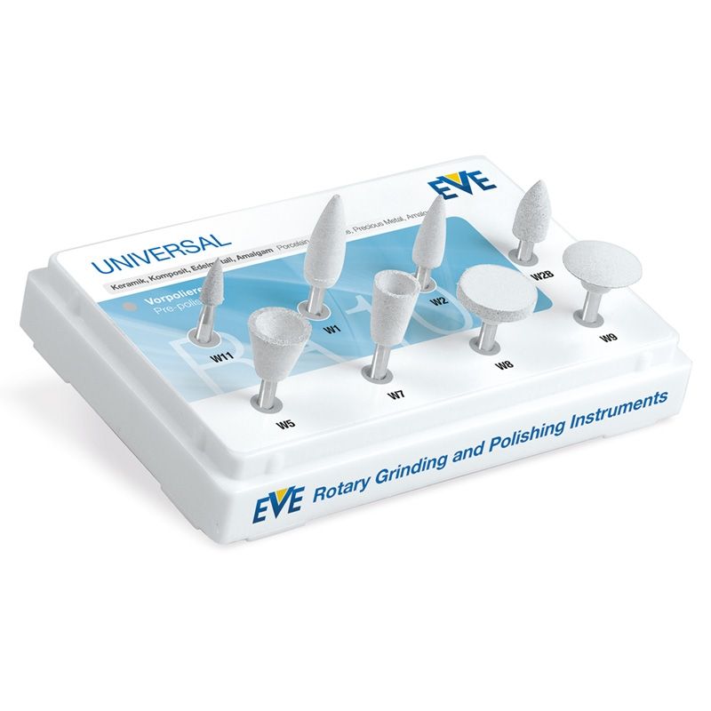 EVE Universal Set RA101 polishing set, 8 pcs