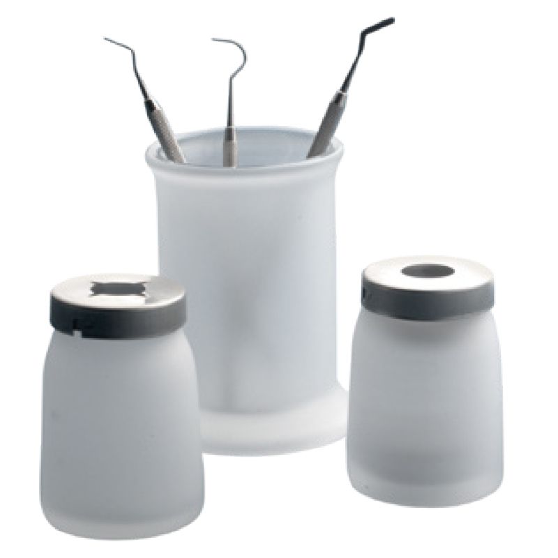 Larident V7 frosted-glass cotton holder
