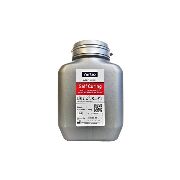Vertex Self-Curing No. 4 denture acrylic powder 500 g