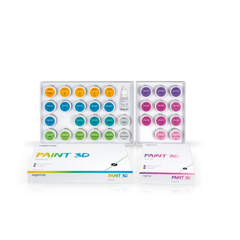 Sagemax Paint 3D ceramic staining and glazing kit