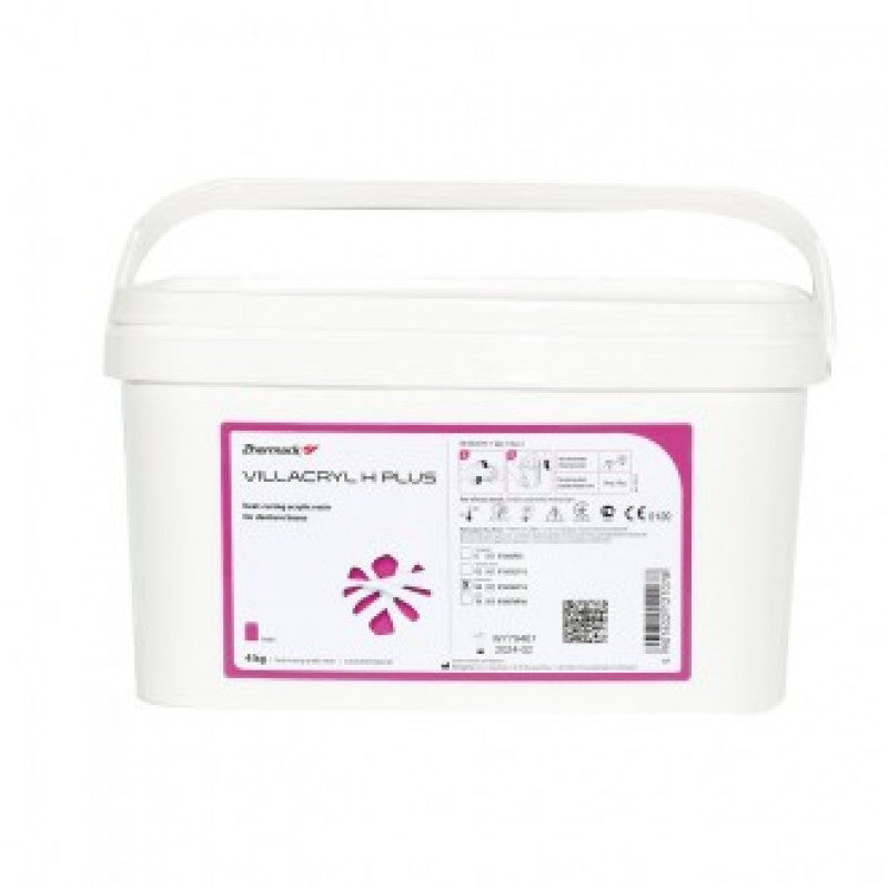 Everall7 Villacryl H Plus heat-curing denture acrylic kit, 4 kg + 2 l