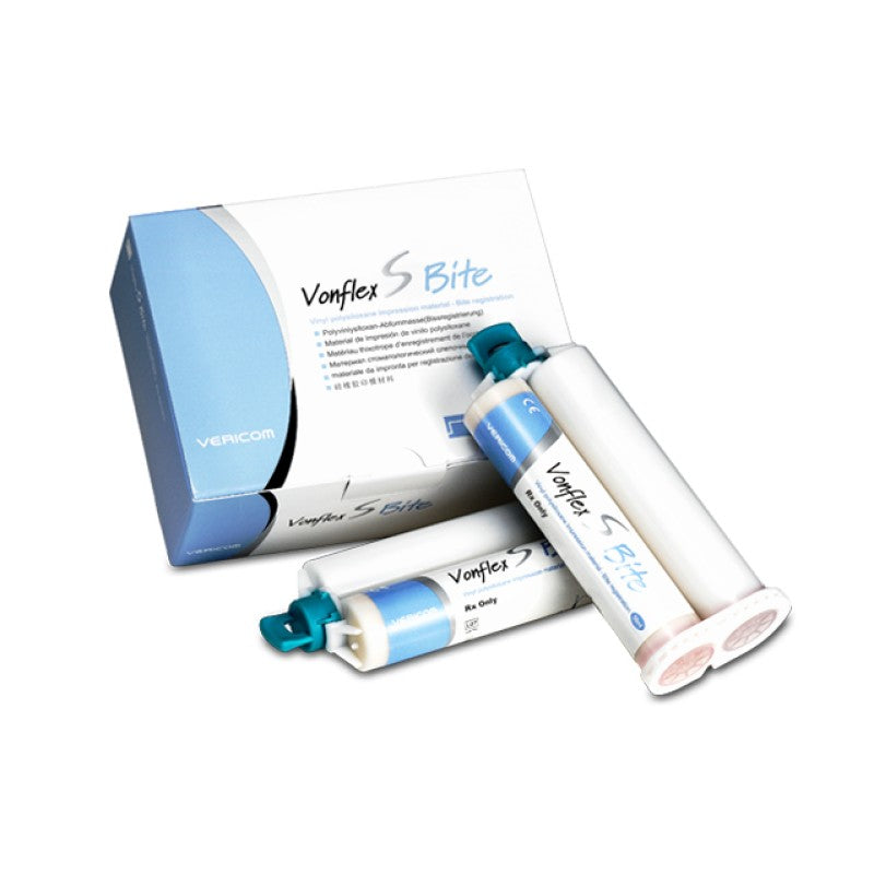 Vericom Vonflex S Bite bite-registration material, 2 × 50 ml