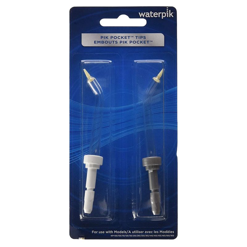 Waterpik PP-100E Pik Poket Tip, 2 pieces