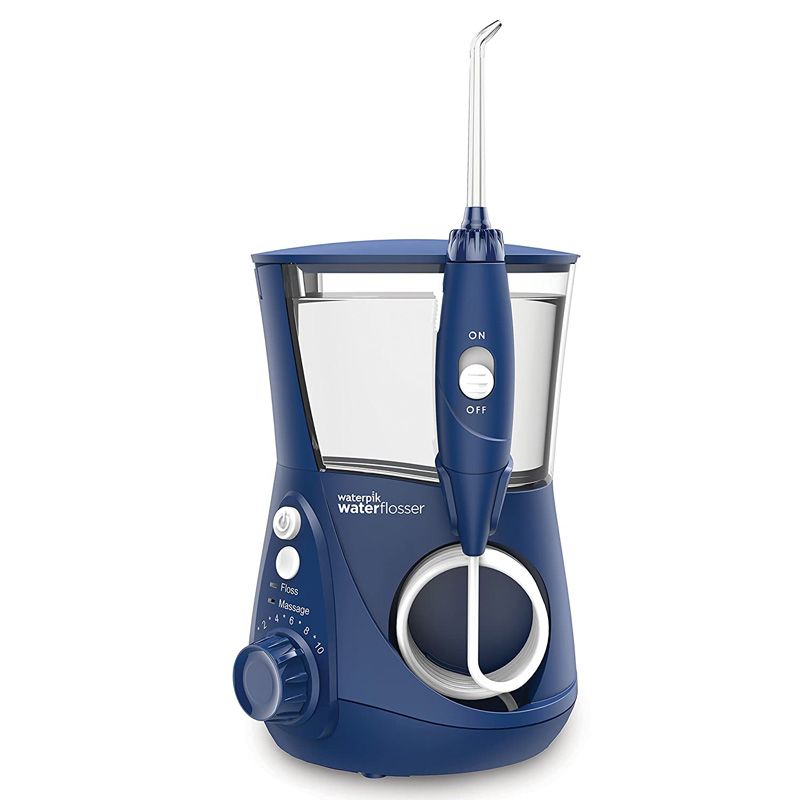 Waterpik WP-663E2 Aquarius oral irrigator, blue