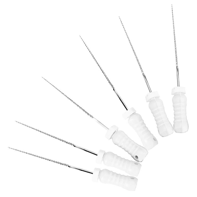 Edenta Nervextractors 025 pulp extirpators, 6 pieces