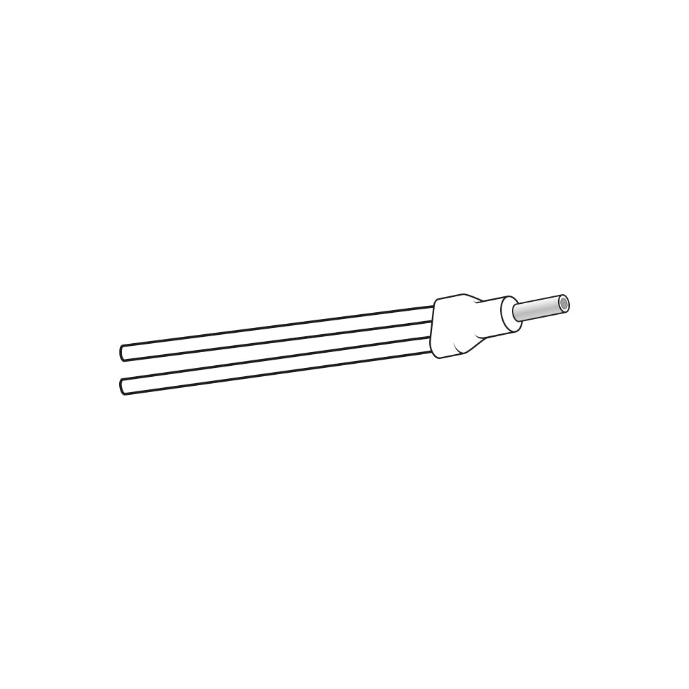 Y-connectors for surgical contra-angle handpieces, 3 pieces